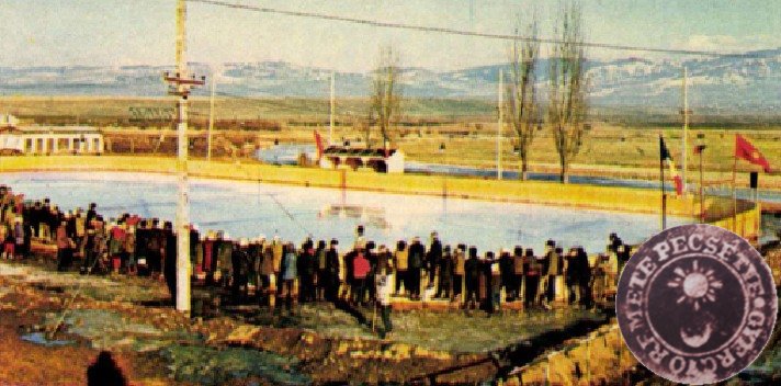 A tejporgyári jégpálya 1972-ben