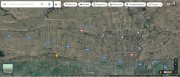 Az elkészült kifutópálya a Google Maps-on