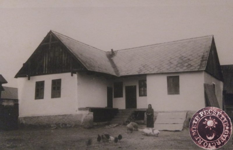 A Laczkó-Benedek család háza az 1920-as évekből