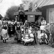 Cséplés - talán 1939-ben