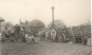 A Laczkó-Benedek család cséplőgépe az 1920-as évekből