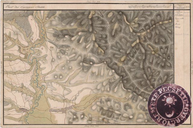 Gyergyóremete egy 1769-1773-as térképen